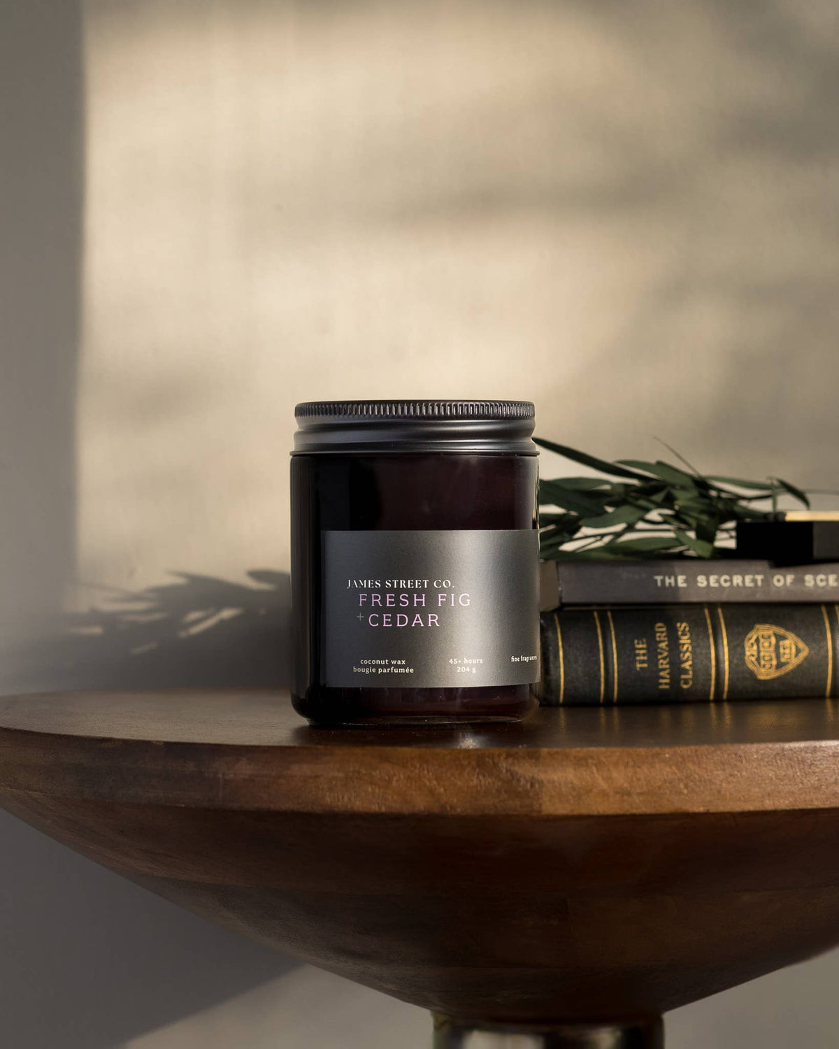 Fresh Fig + Cedar - Coconut Wax 4oz or 8oz Candle | Fresh Green Fruity Woody