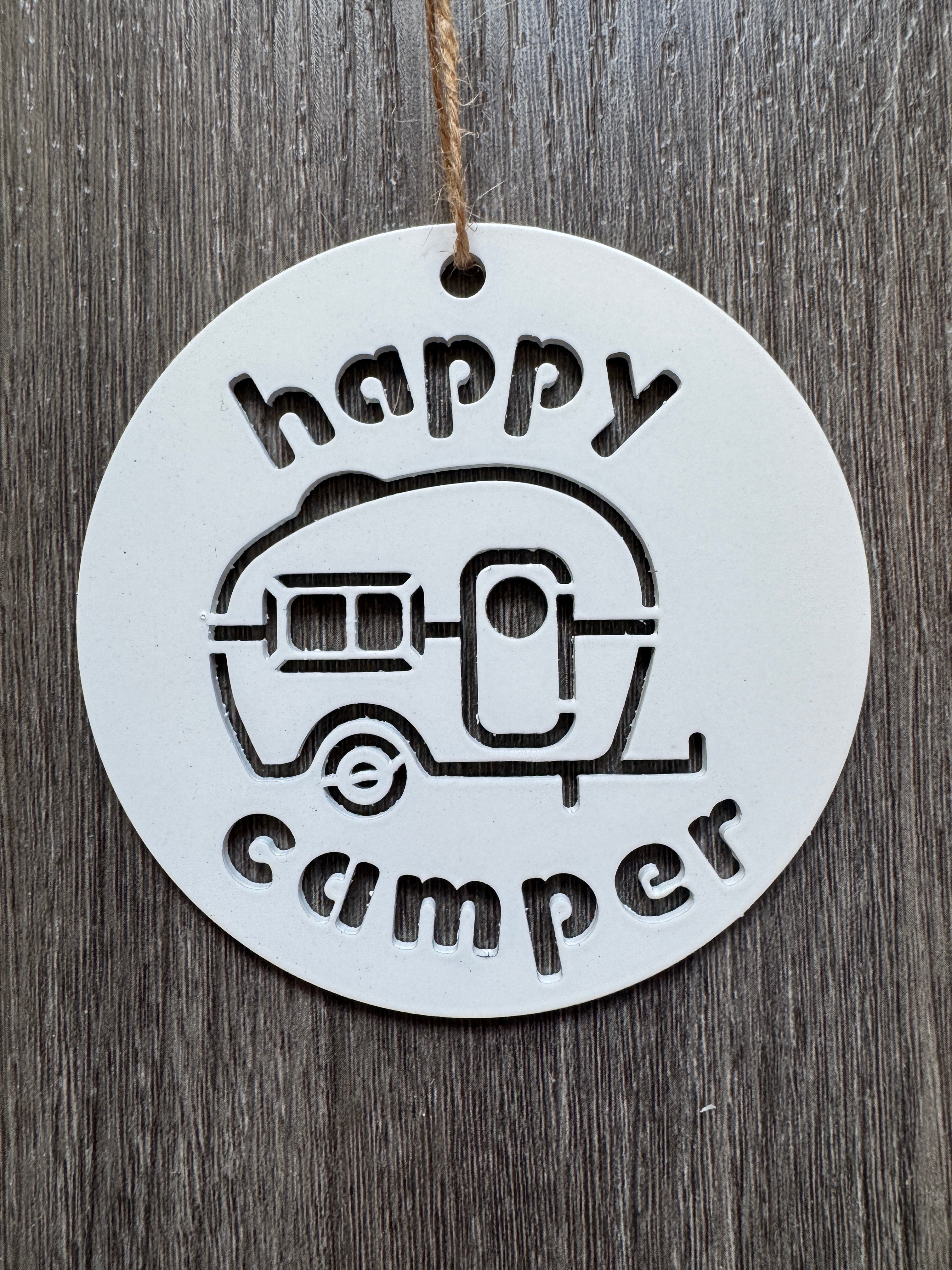 Happy Camper Canadiana Ornament