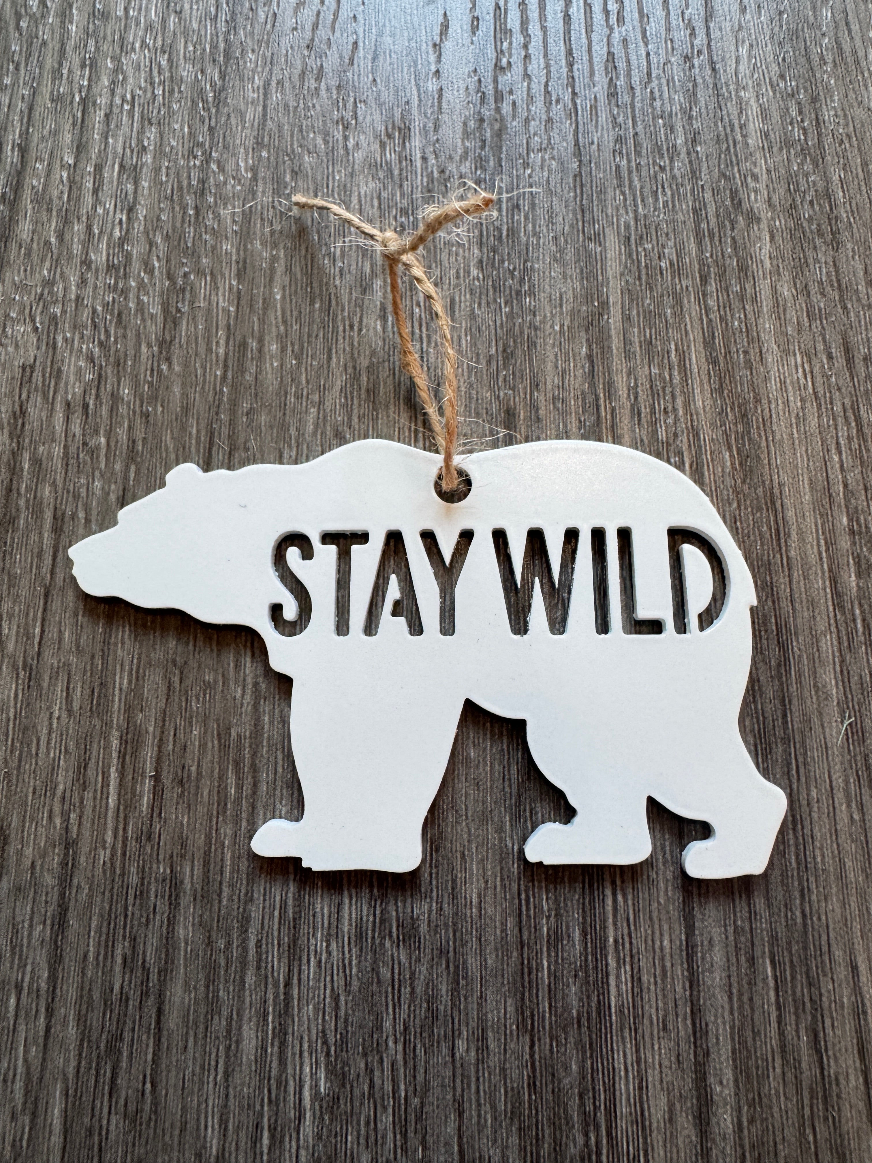 Stay Wild Canadiana Ornament