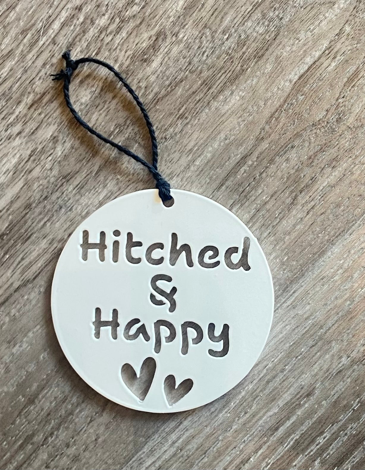 Hitched & Happy Ornament - IRONIK OG