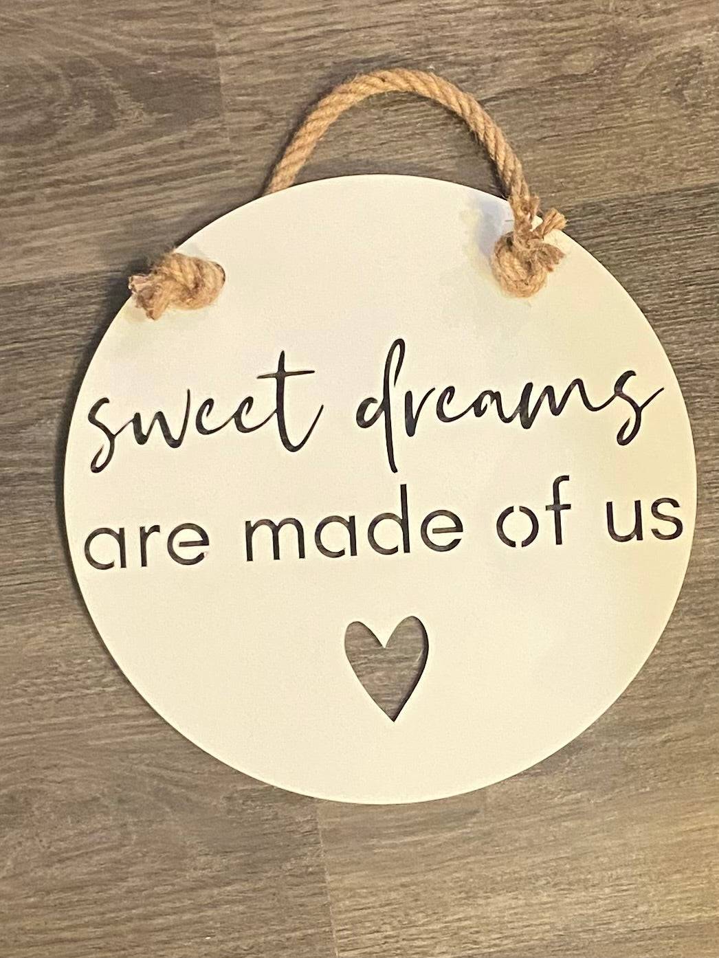 Sweet Dreams Plaque