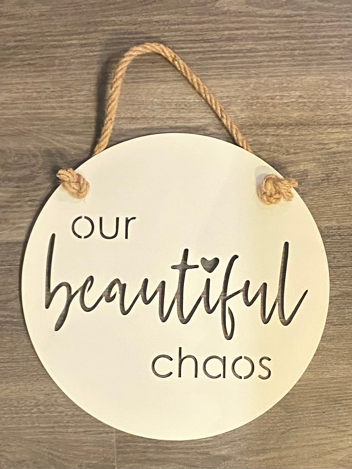 Beautiful Chaos - White