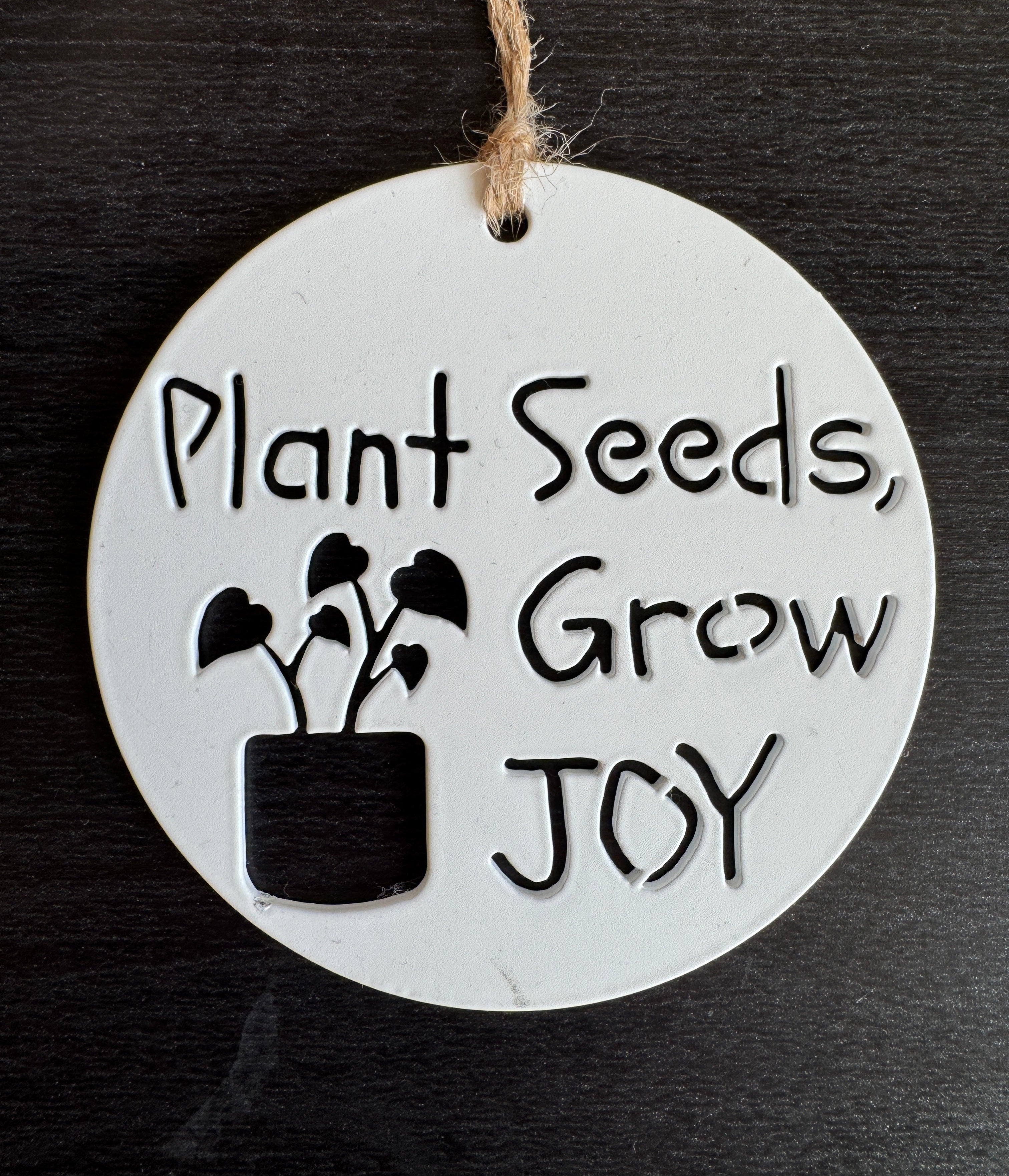 Plant Seeds Ornament