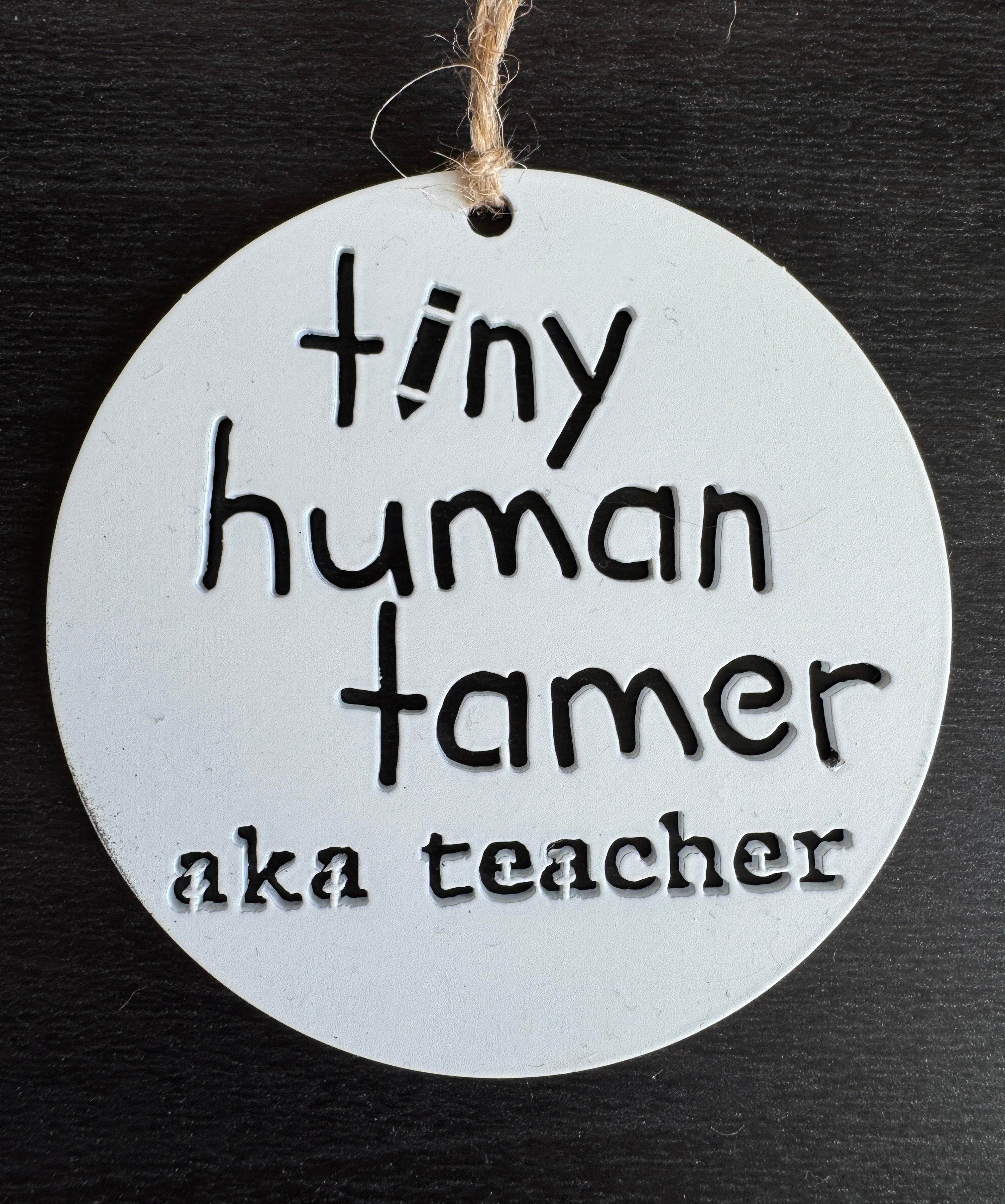Tiny Human Tamer Ornament