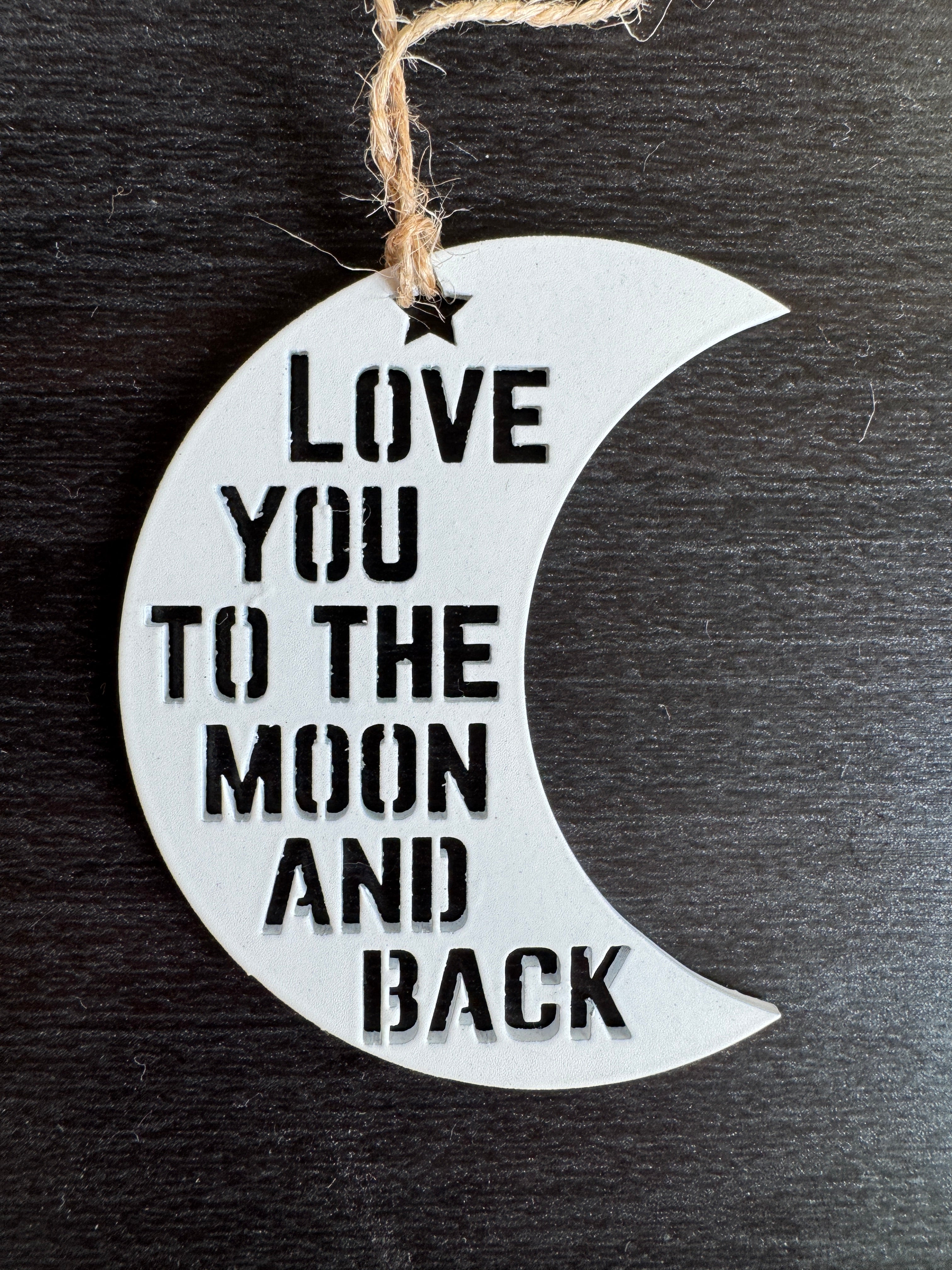 Love you to the Moon and Back ornament