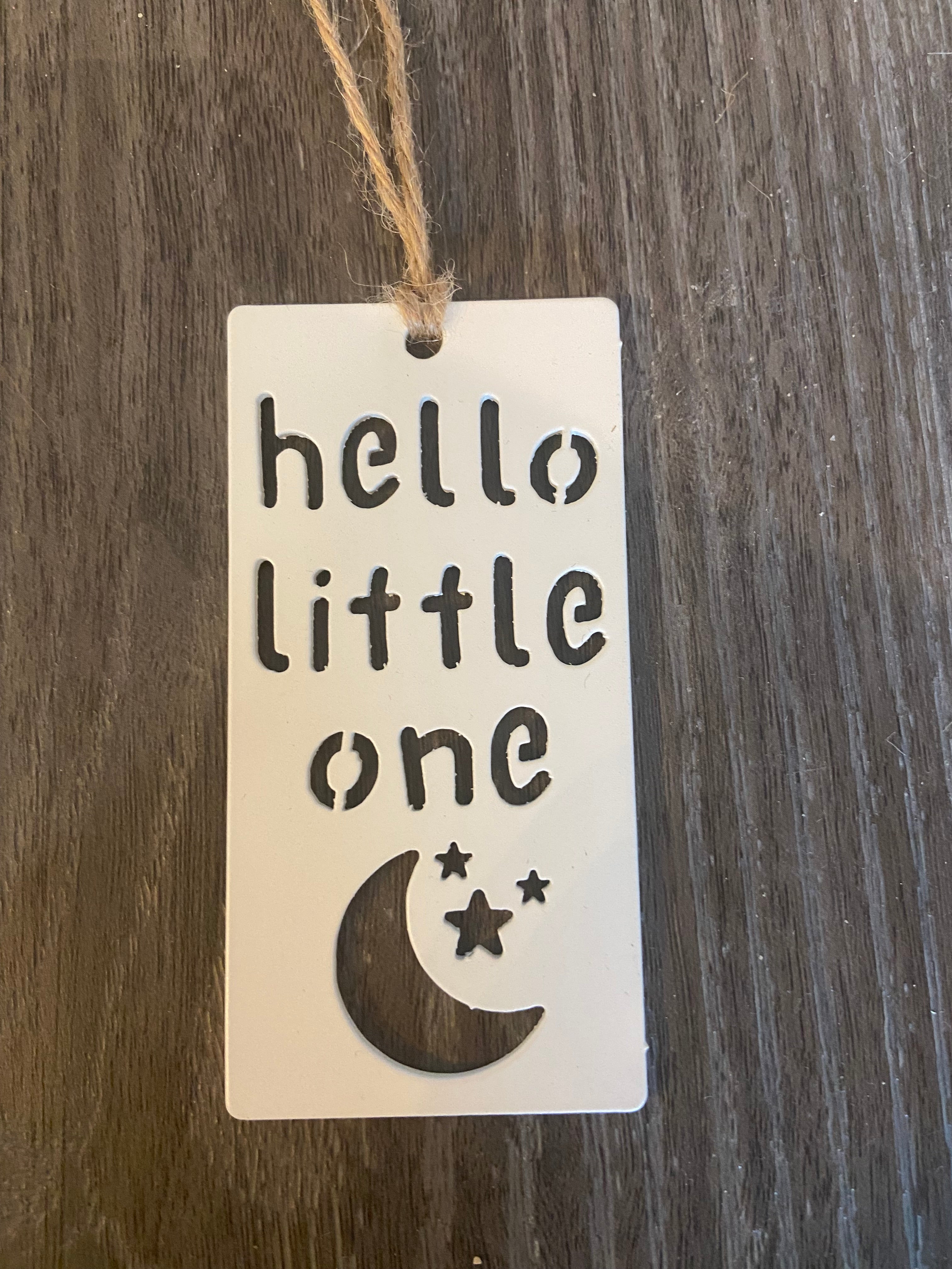 Hello Little One Ornament