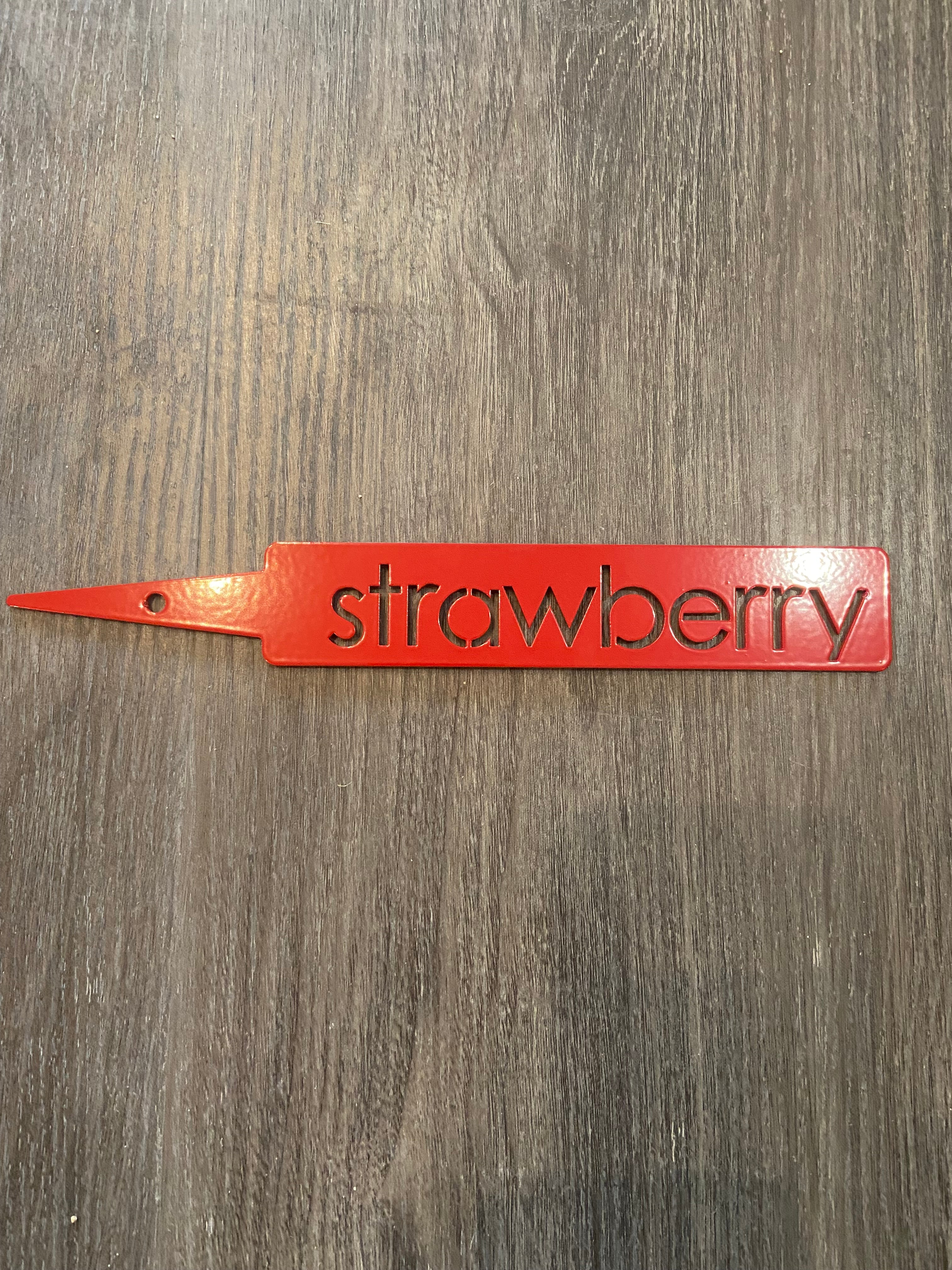 Strawberry Plant Marker