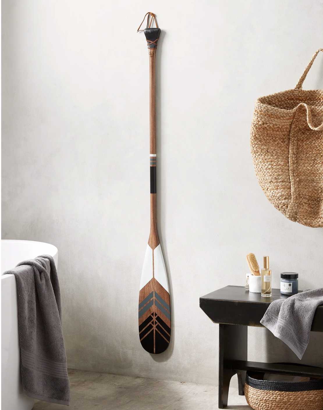 Hand Painted Artisan Paddle - 56" The Eternal