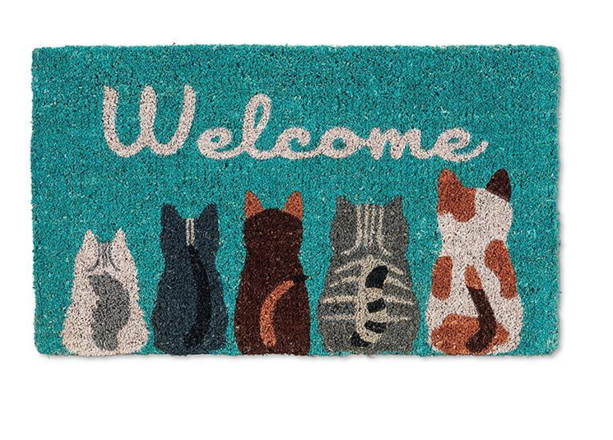 Cat Welcome Door Mat