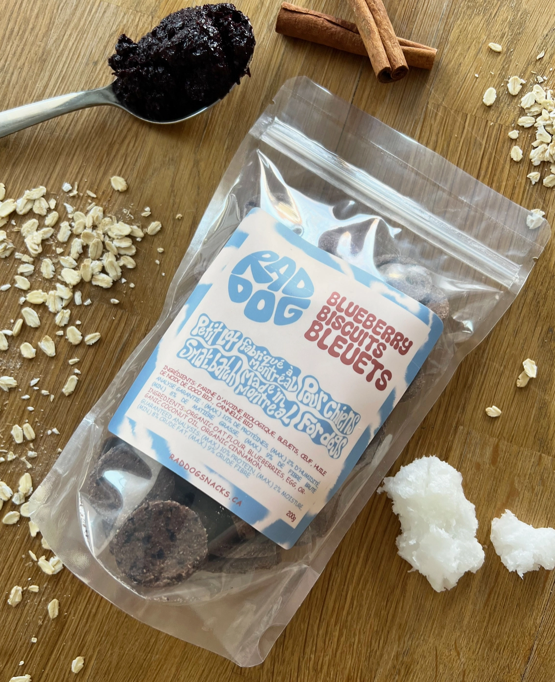 Rad Dog Blueberry Biscuits