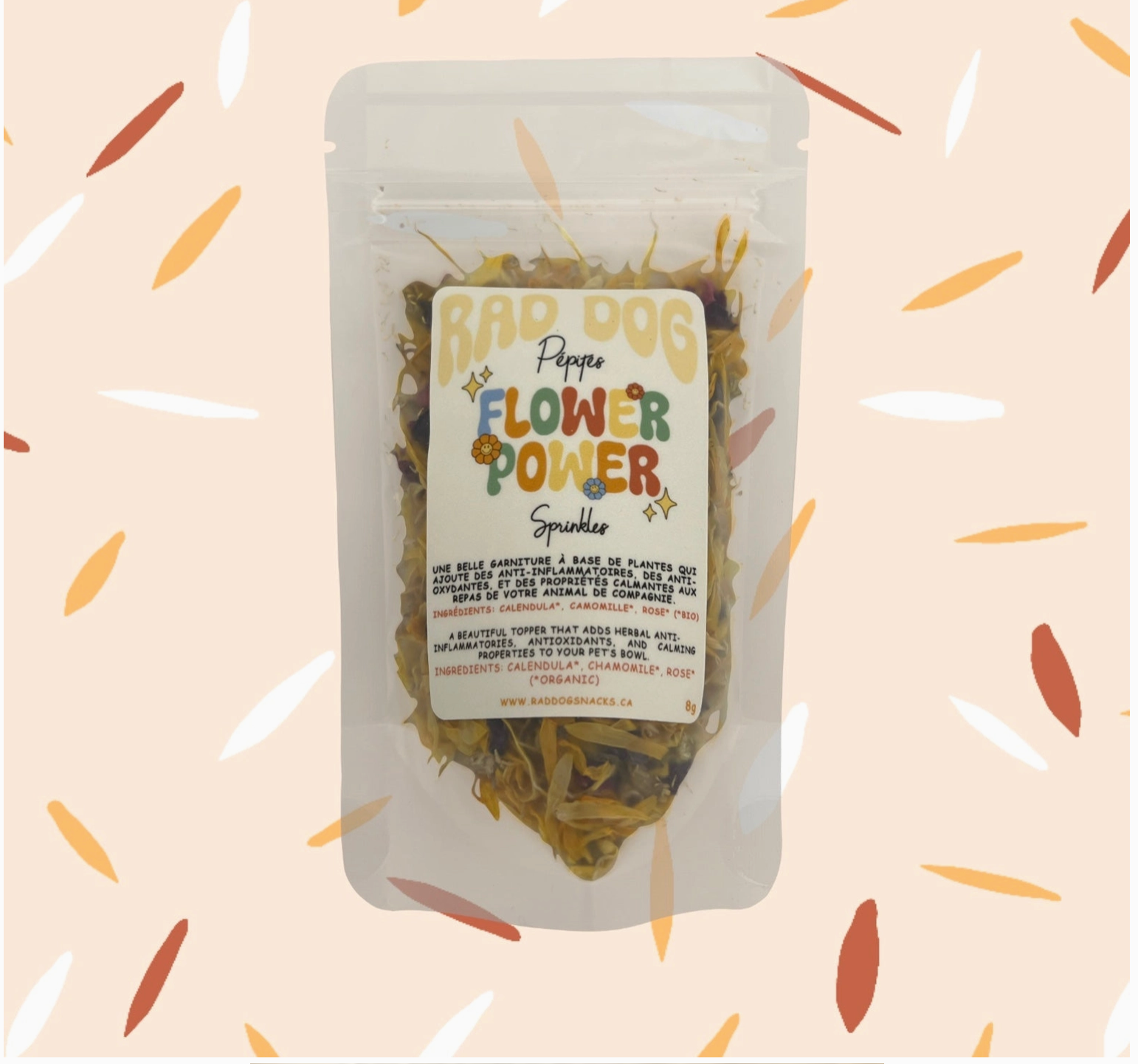 Rad Dog Flower Power Sprinkles