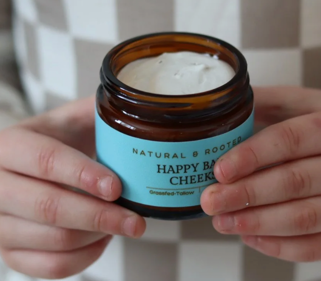 Happy Baby Cheeks Tallow Natural & Rooted