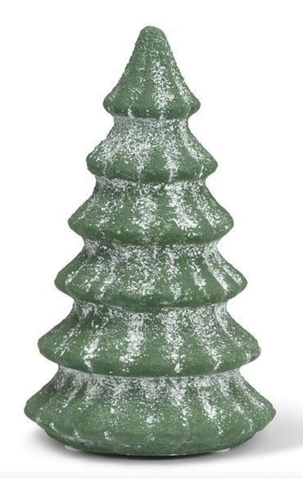 Small Snowy Evergreen Tree