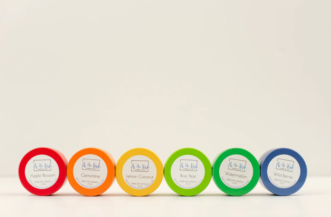 Mini 2 oz Candle Tins