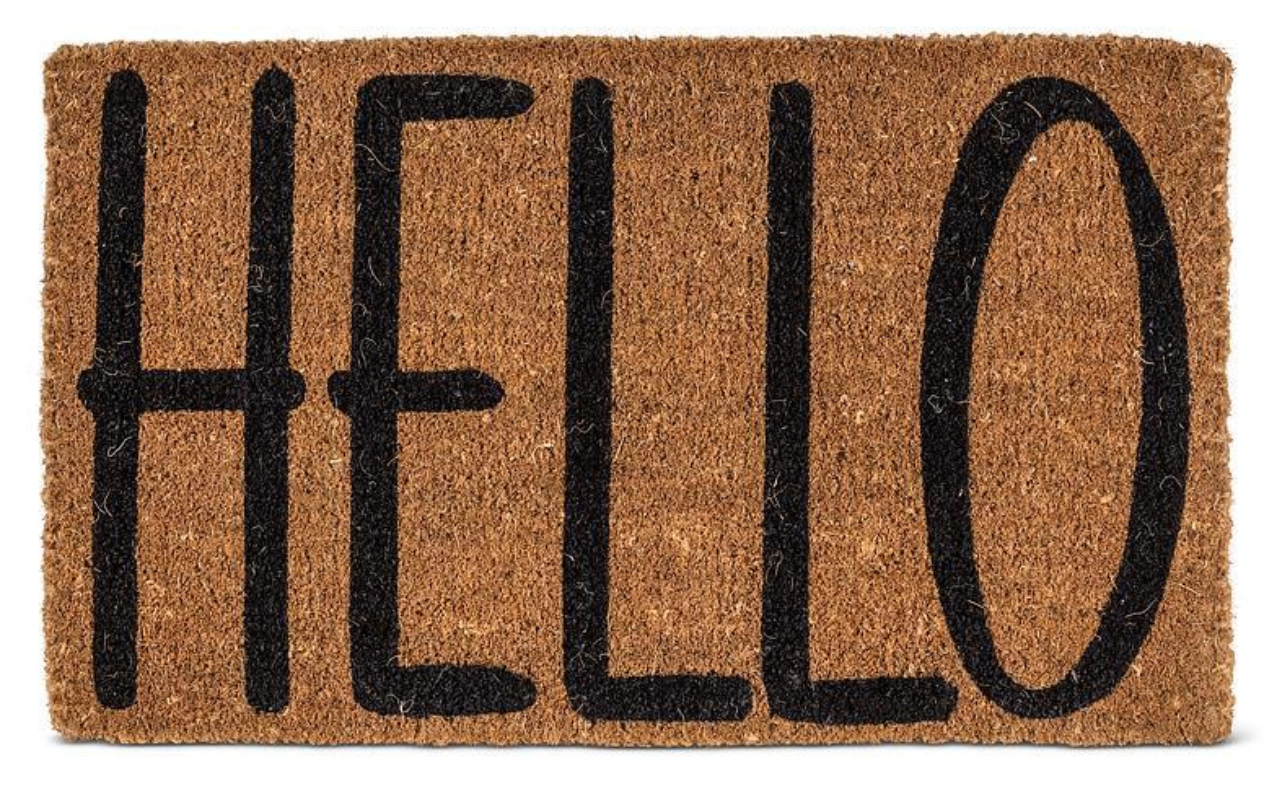 HELLO Doormat