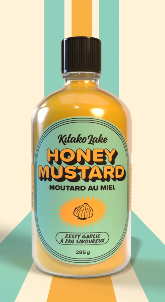 Kitakio Lake Honey Mustard - Zesty Garlic