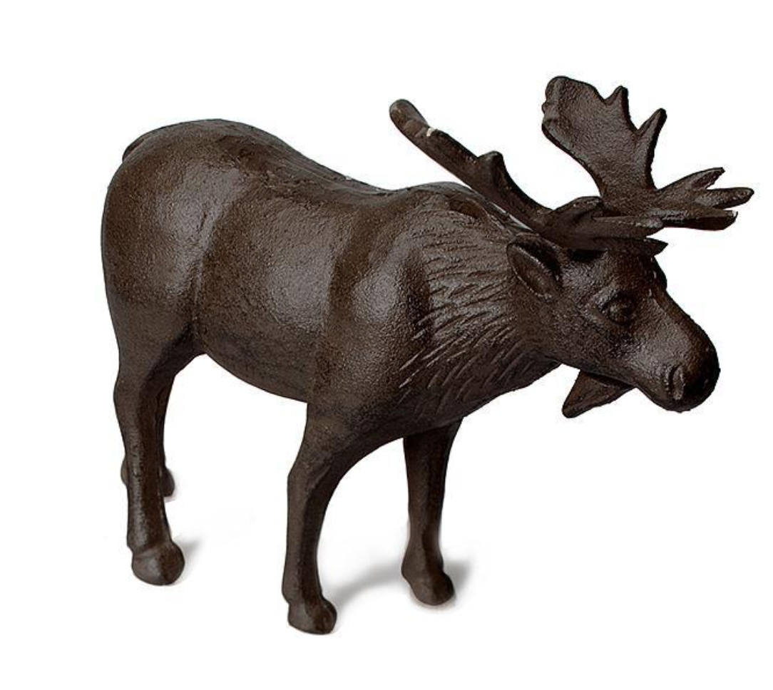 Standing Moose Figure