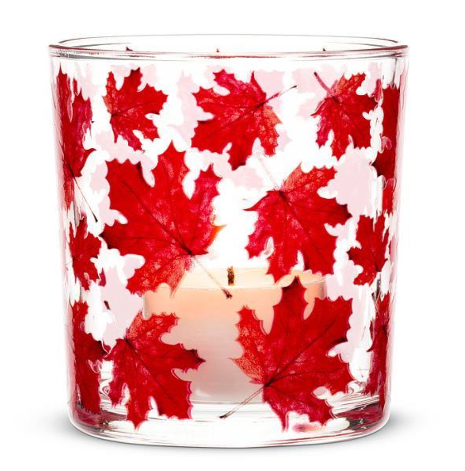 Maple Leaves Votive