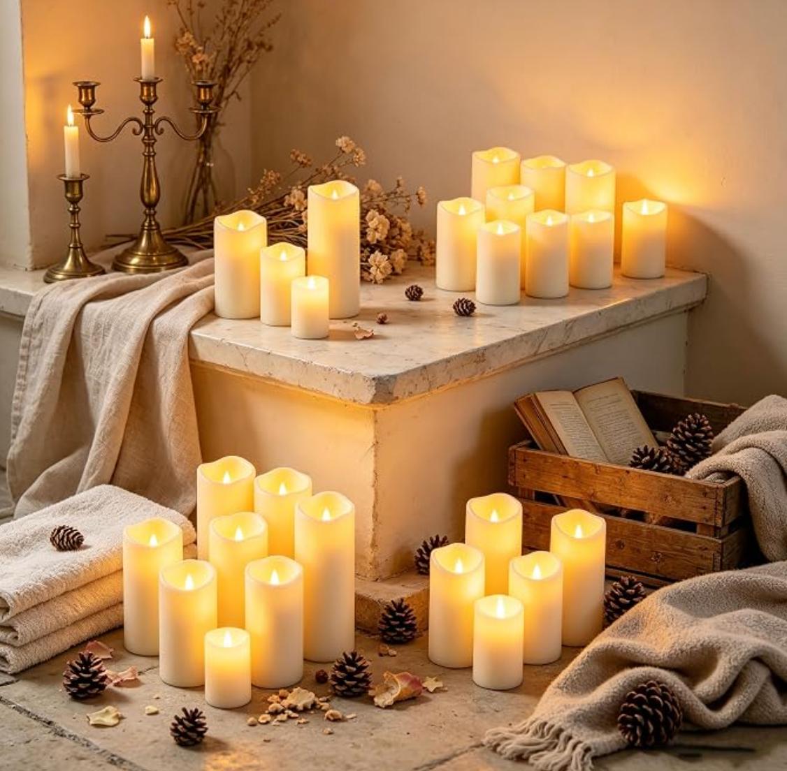 Flickering Candles