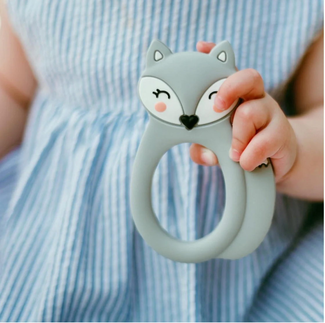Little Cheeks Silicone Teether - Canadian Themed