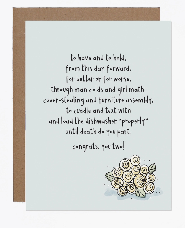 To Have and To Hold Card