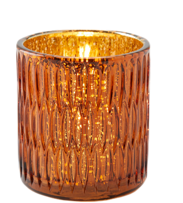 Copper Marcy Metallic Candle Holder