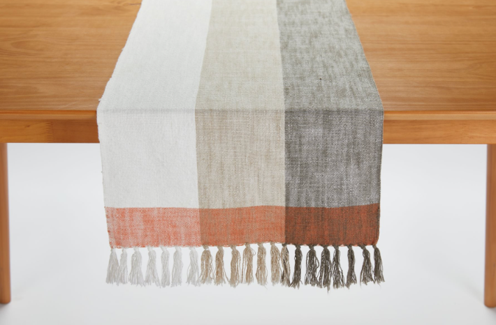 Prairie Stripe Table Runner - 72"