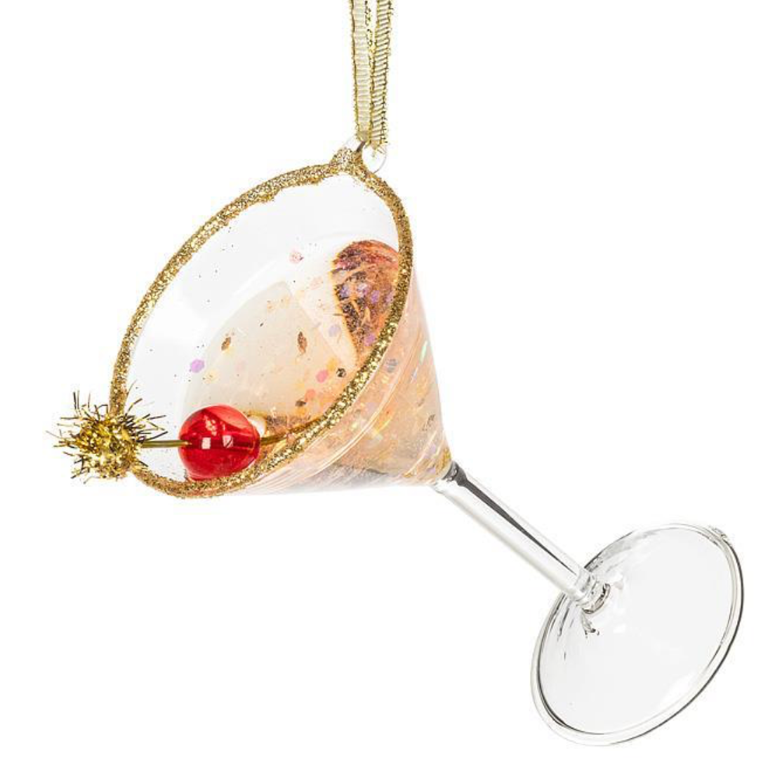 Festive Martini Ornament