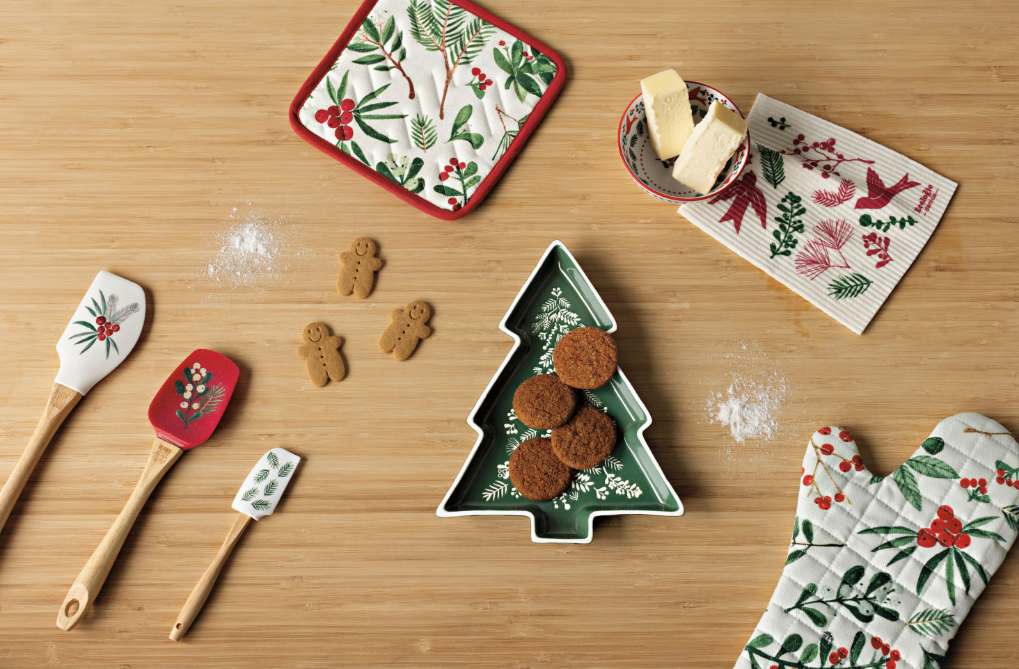 Winterberry Silicone Christmas Spoonula