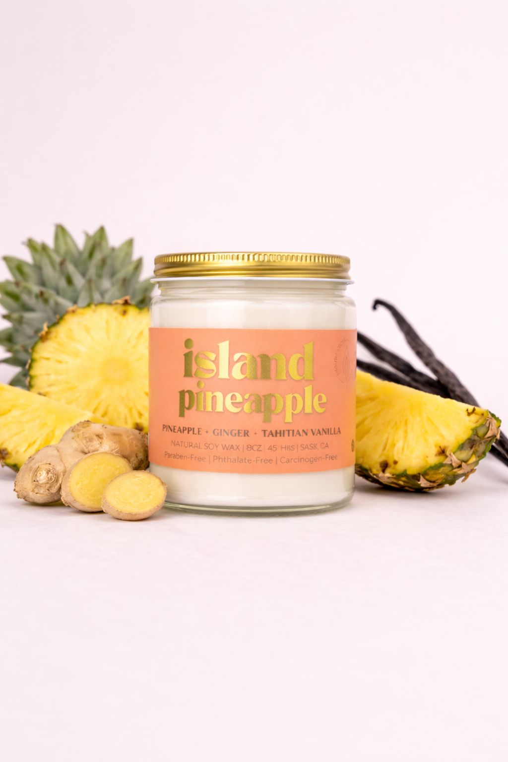ISLAND PINEAPPLE CANDLE | SUMMER COLLECTION