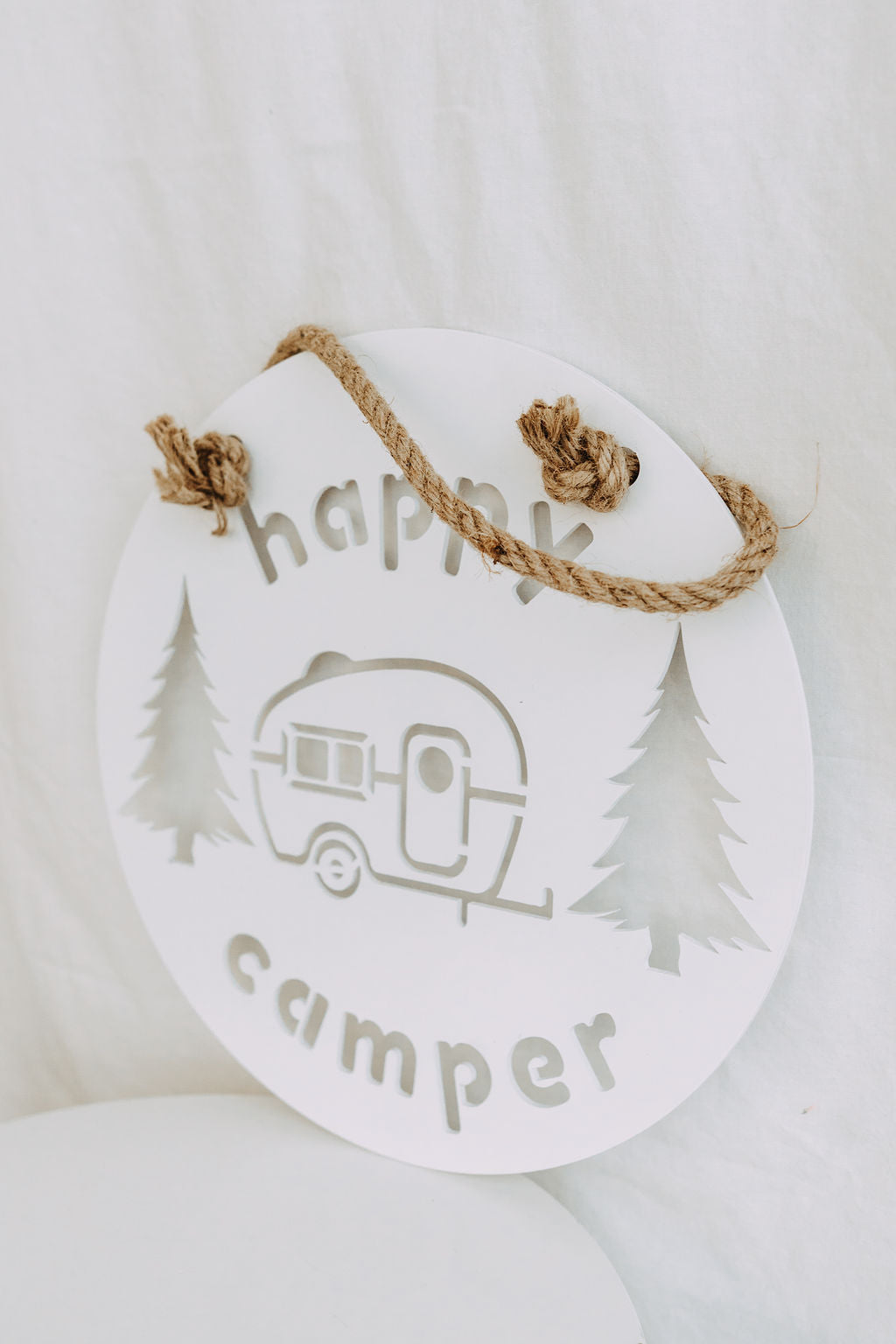 Happy Camper Plaque - IRONIK Original