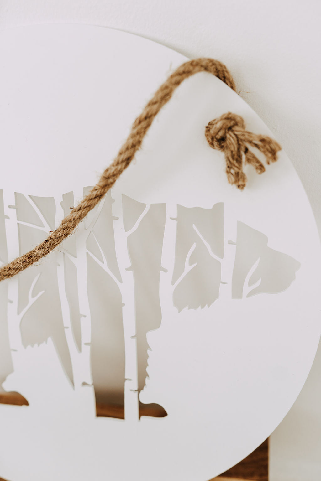 Bear + Birch Plaque - IRONIK Original