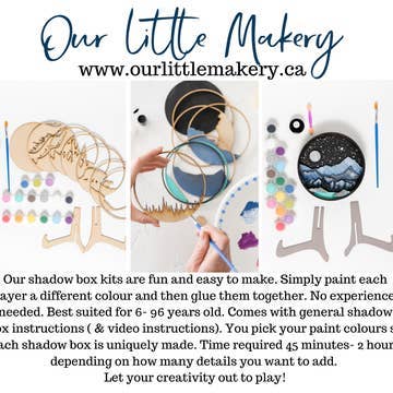 Summer Nights Shadow Box Kit