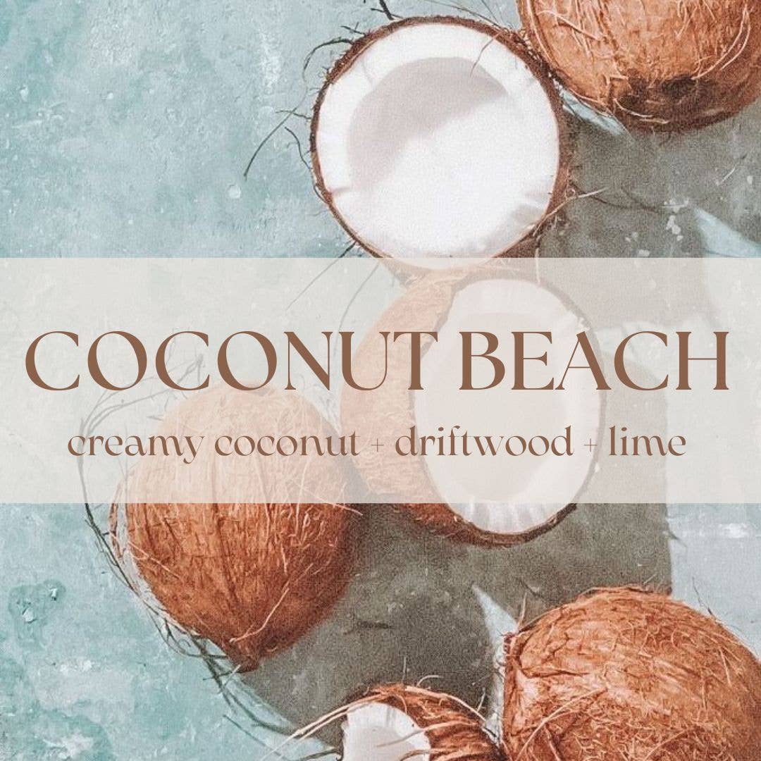 COCONUT BEACH CANDLE | SUMMER COLLECTION