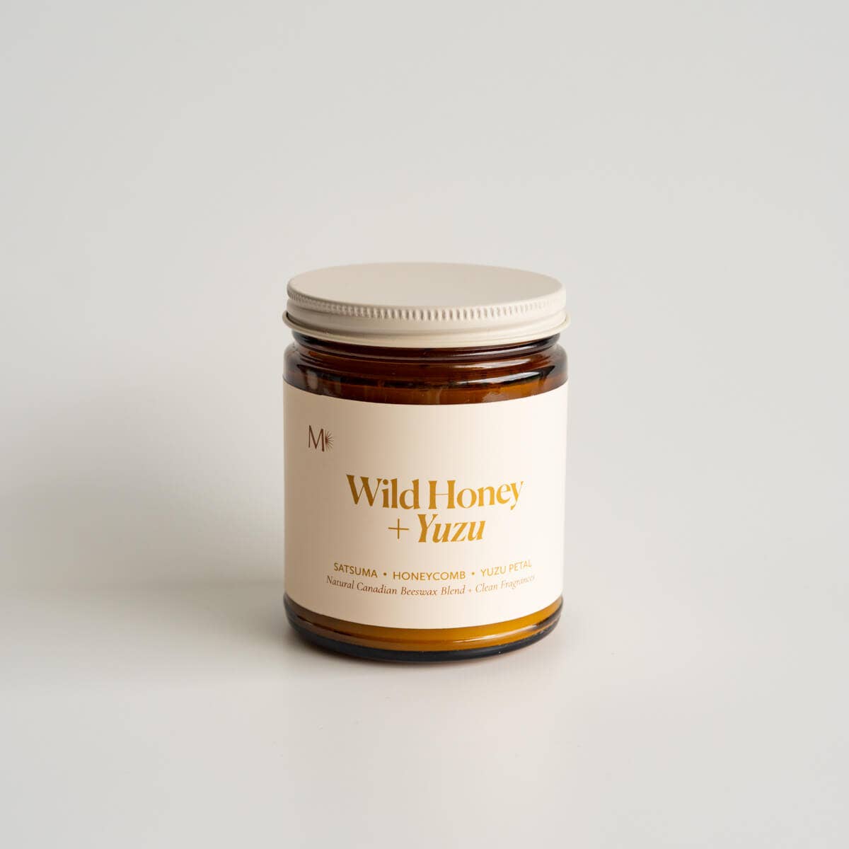 Wild Honey + Yuzu | Canadian Beeswax Candle