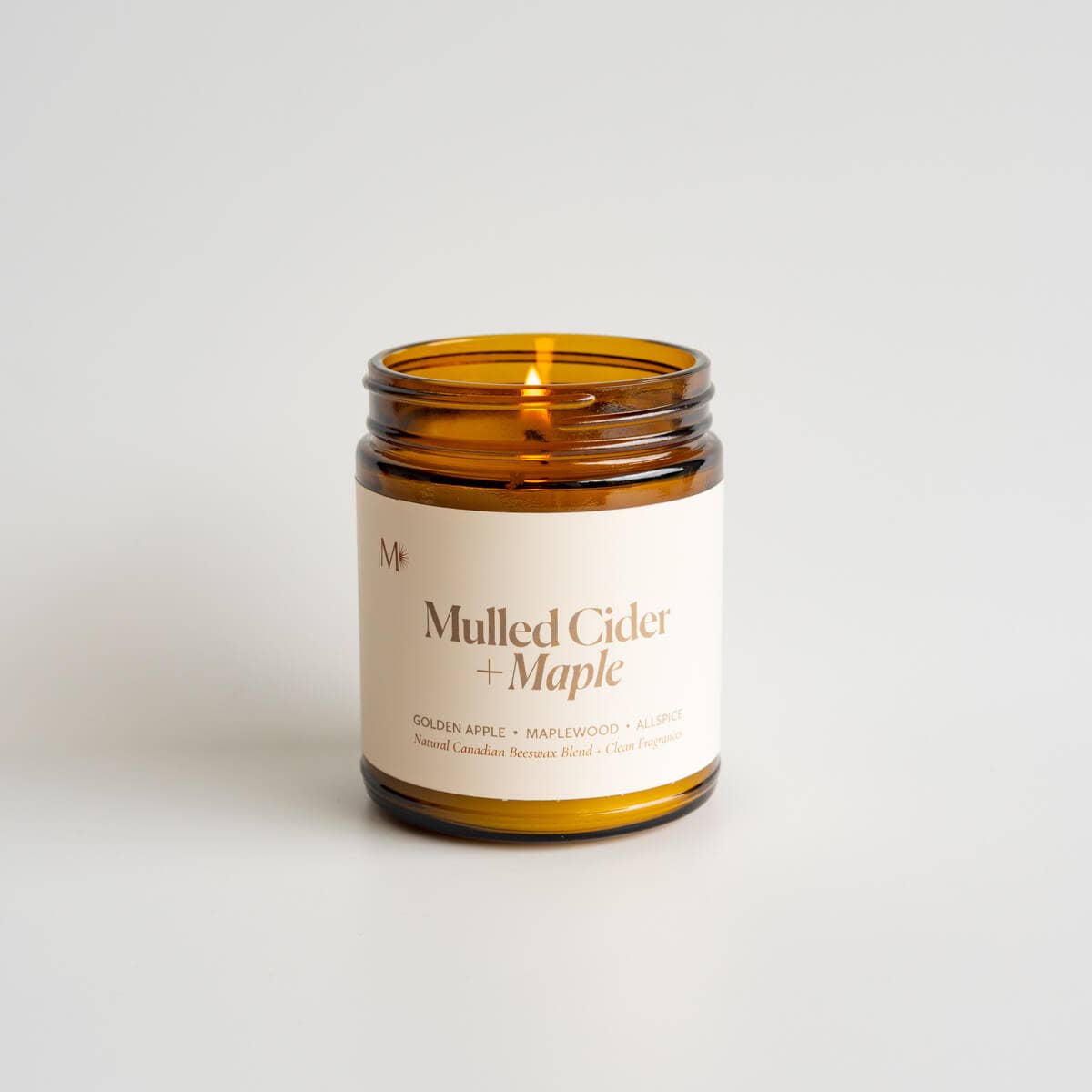 Mulled Cider + Maple | Canadian Beeswax Candle