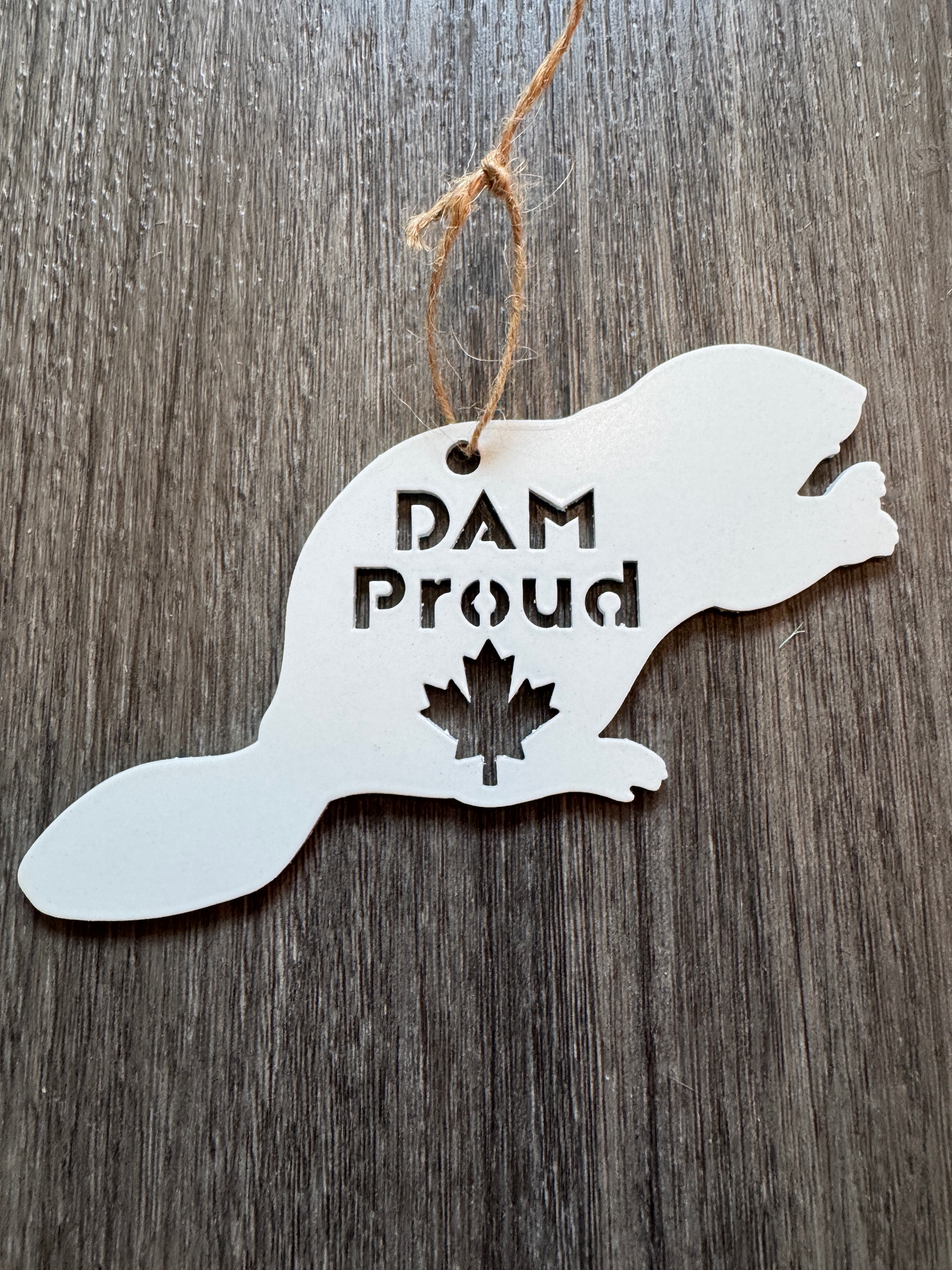 Dam Proud Canadiana Ornament
