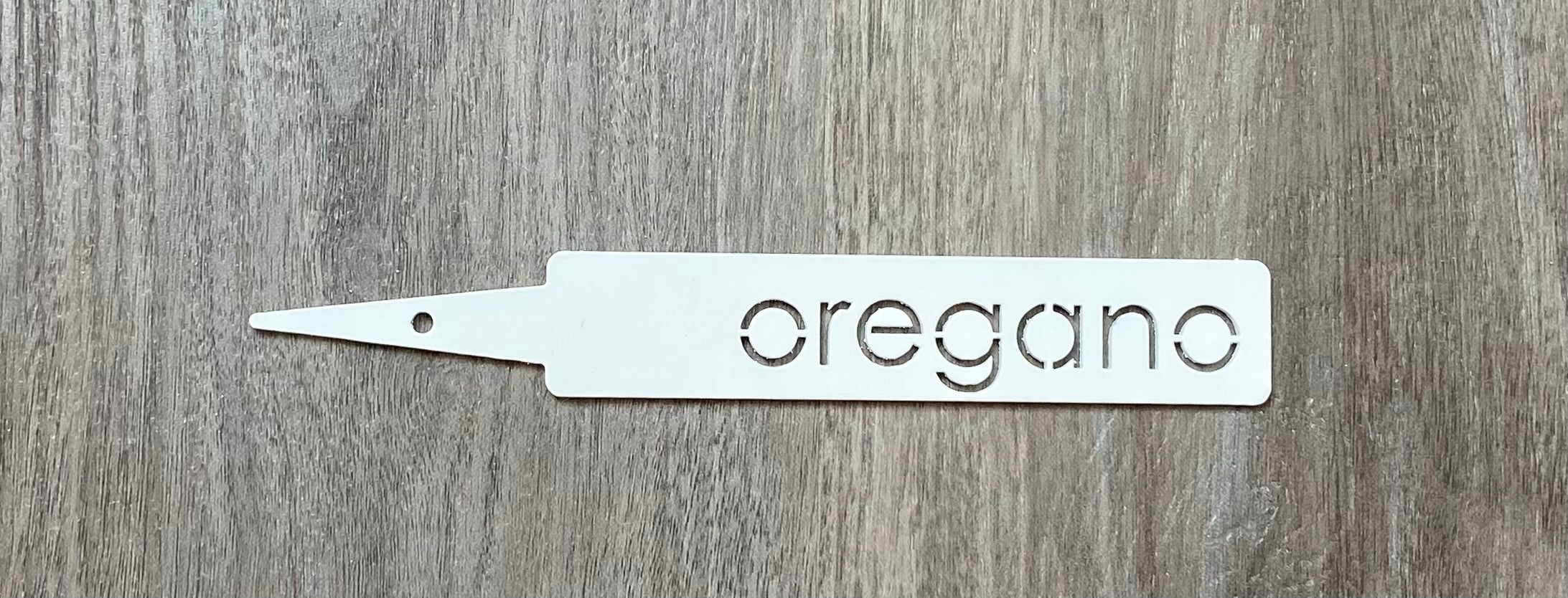 Oregano Herb Marker