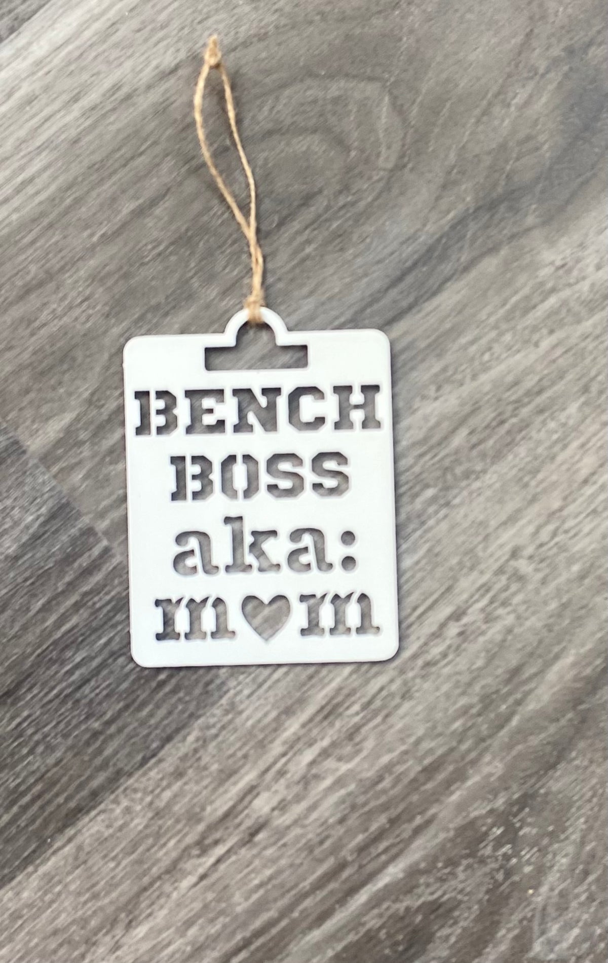 Bench Boss aka: mom Ornament - IRONIK OG