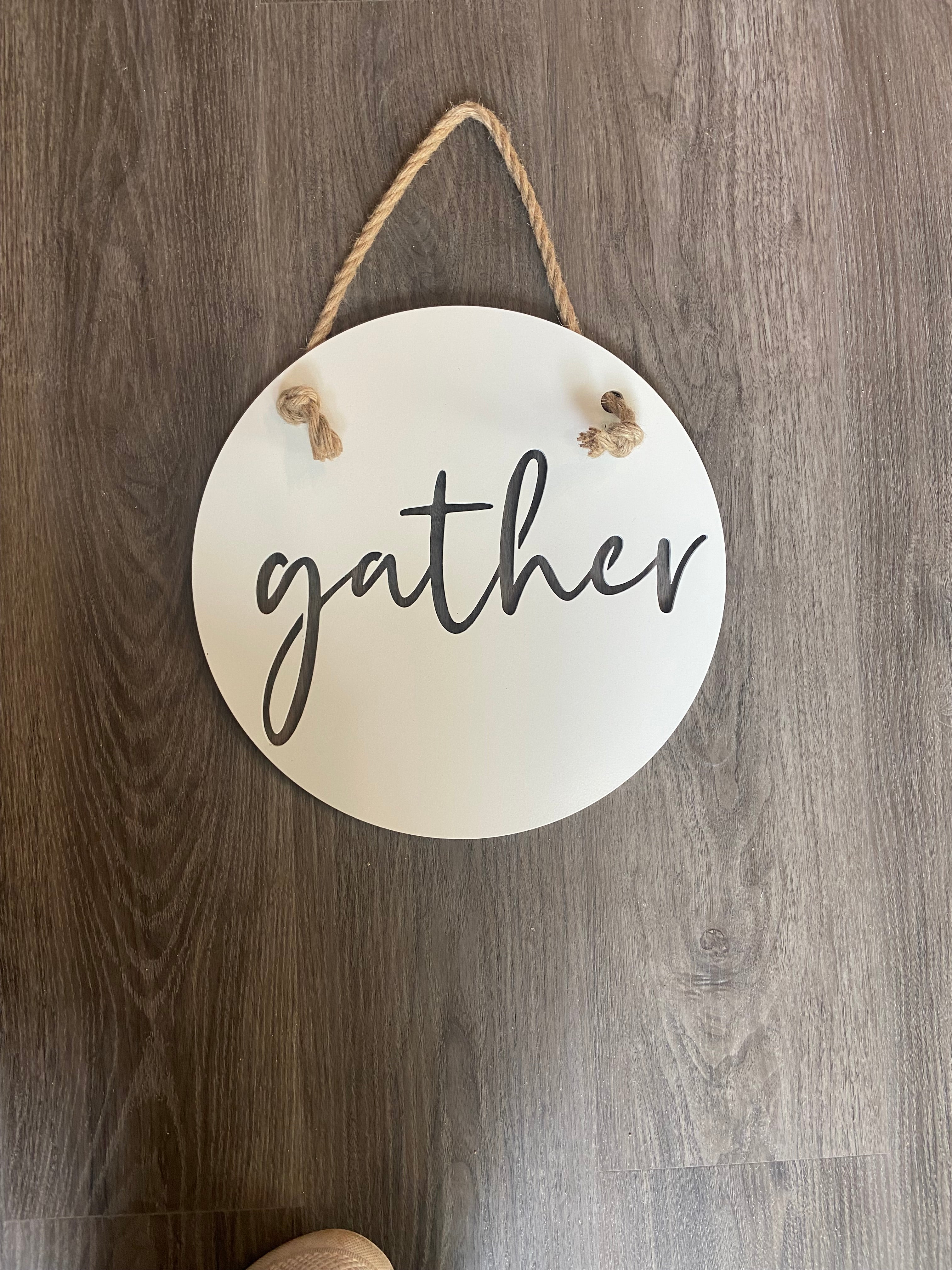 Gather Plaque - IRONIK Original