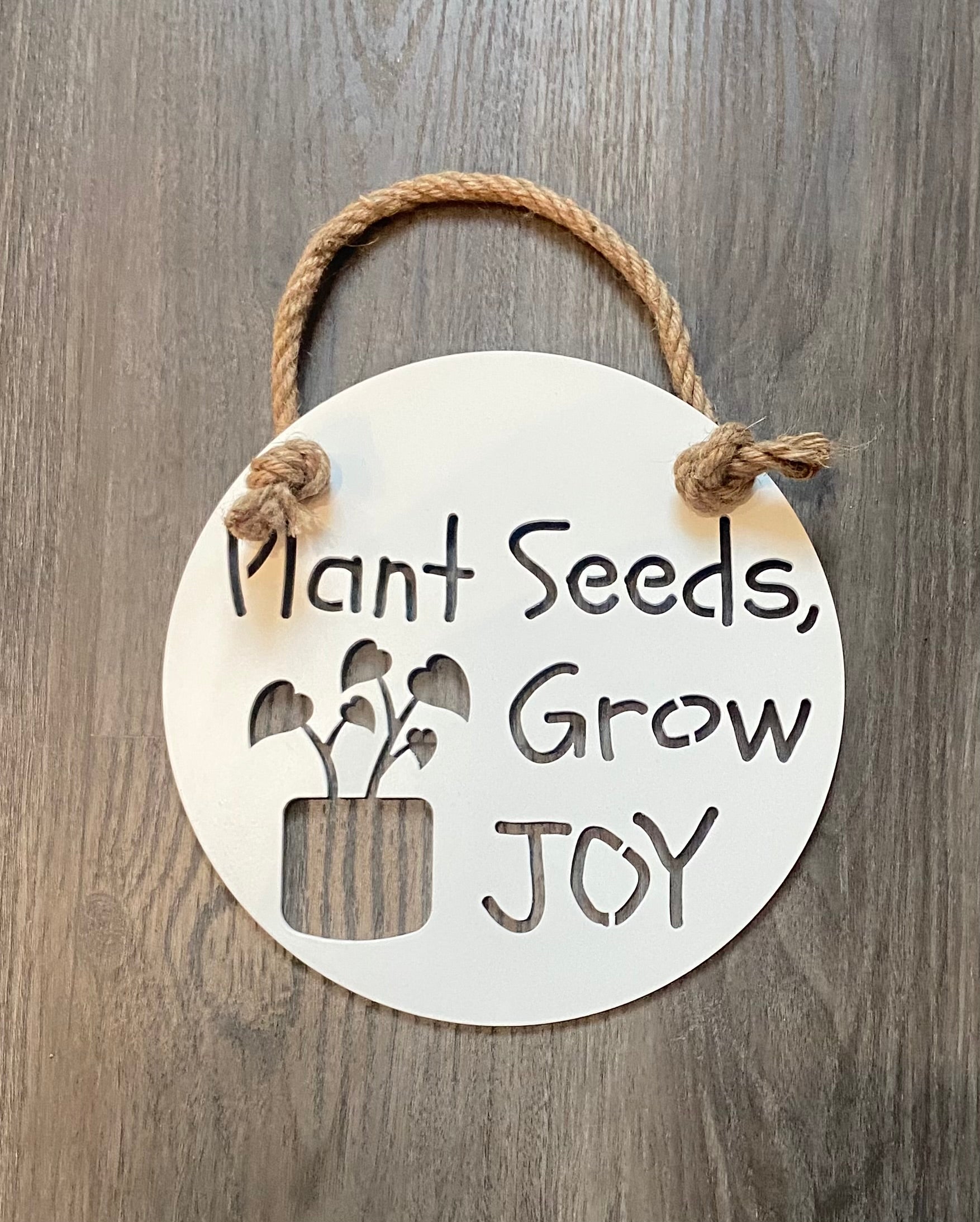 Plant Seeds Grow Joy
