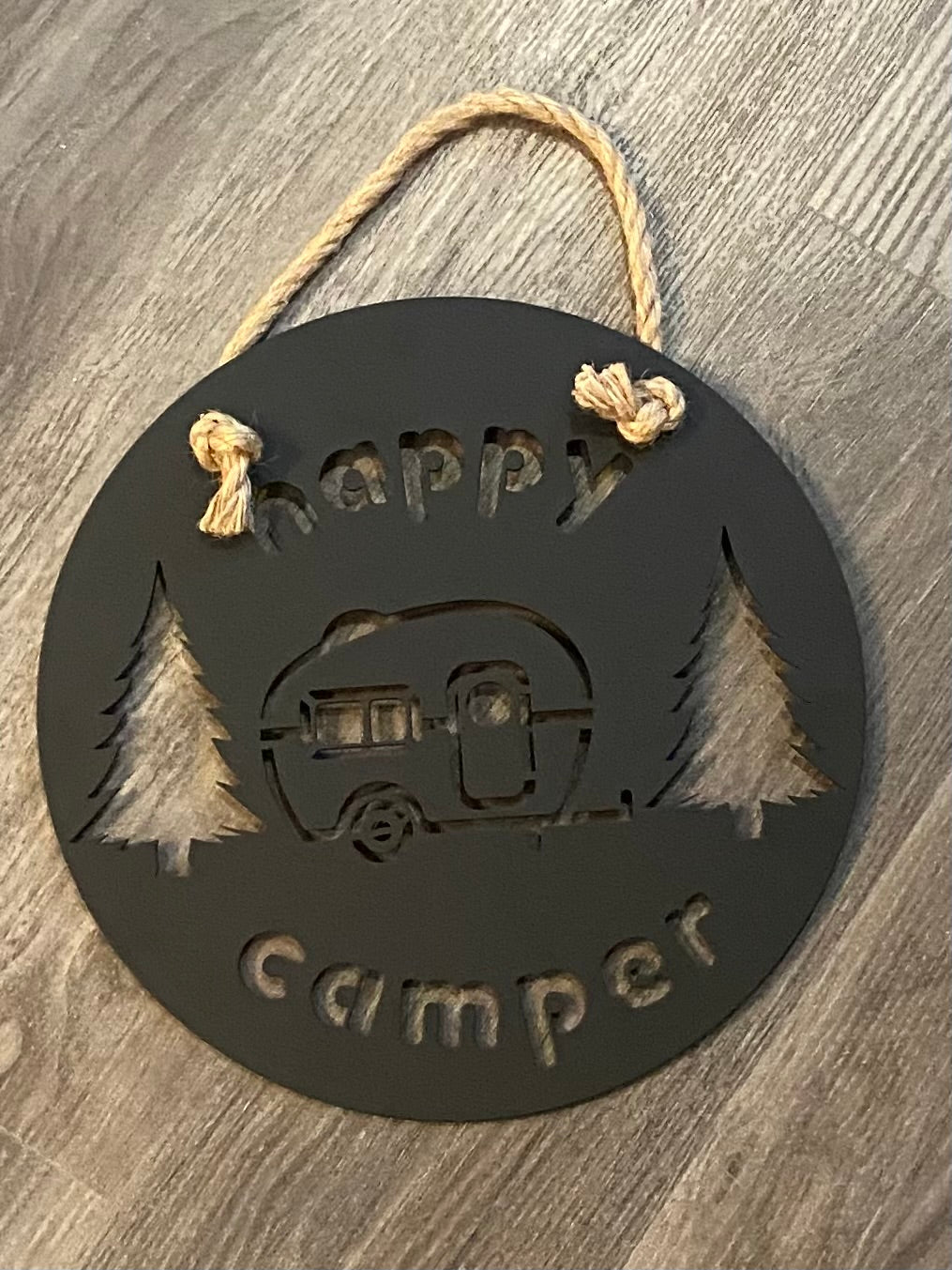 Happy Camper Plaque
