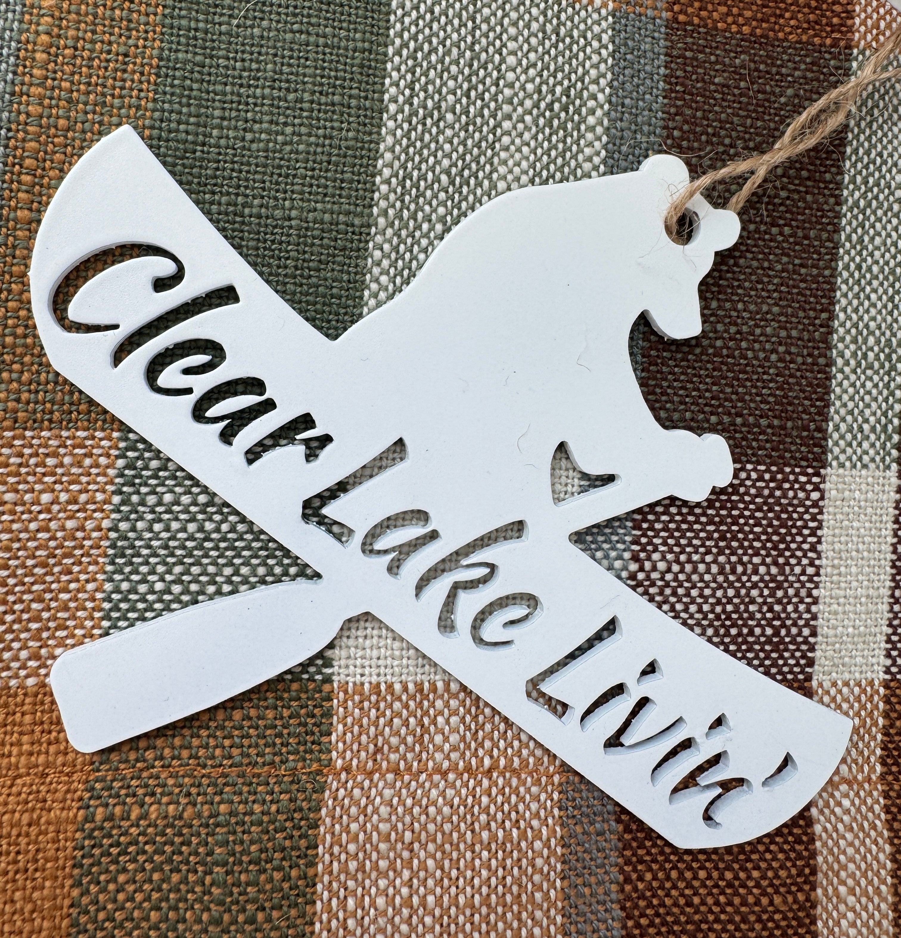 Clear Lake Livin' ornament