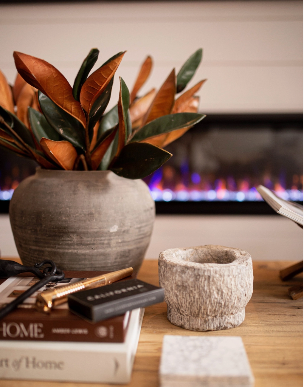 Magnolia Faux Leaves