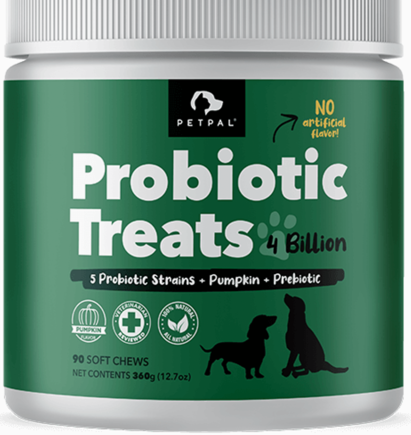 Probiotic 4 Billion Soft Chew Treats For Dogs-Pet Supplement