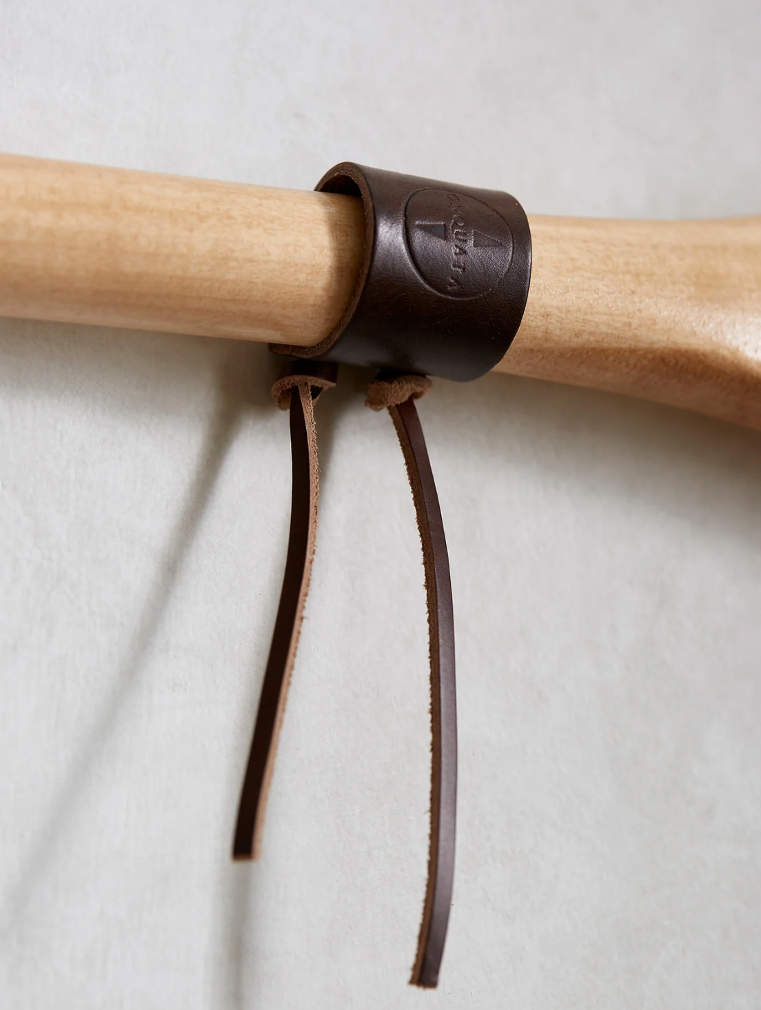 Oiled cowhide paddle attachments