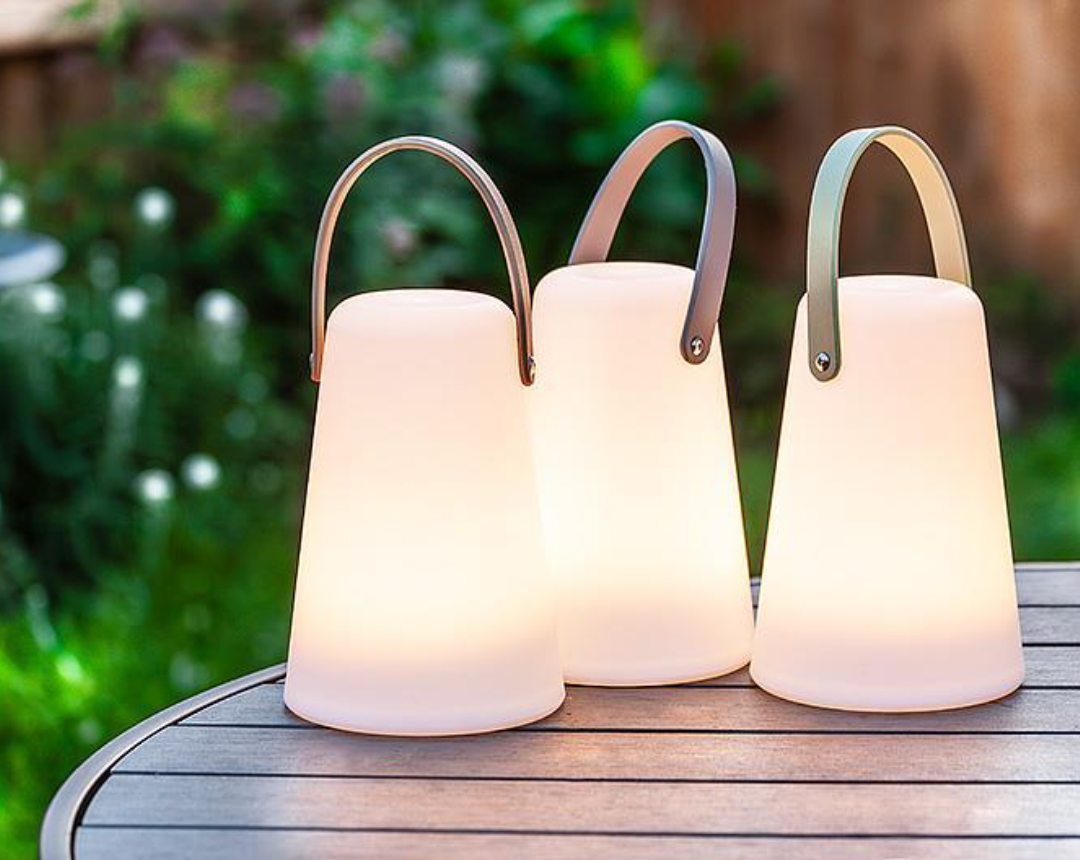 Large Cone Shape LED Lantern