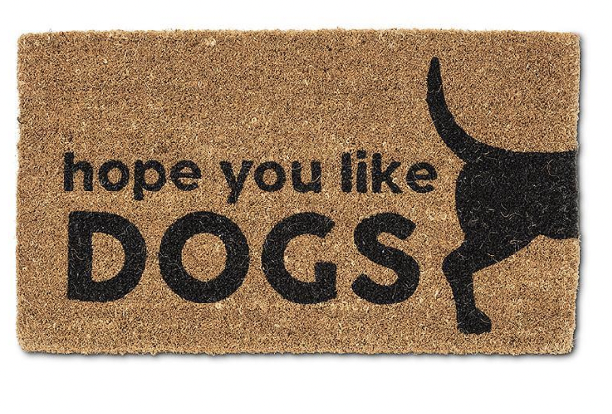 Hope You Like Dogs Doormat