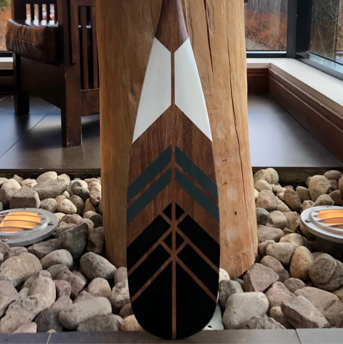 Hand Painted Artisan Paddle - 56" The Eternal