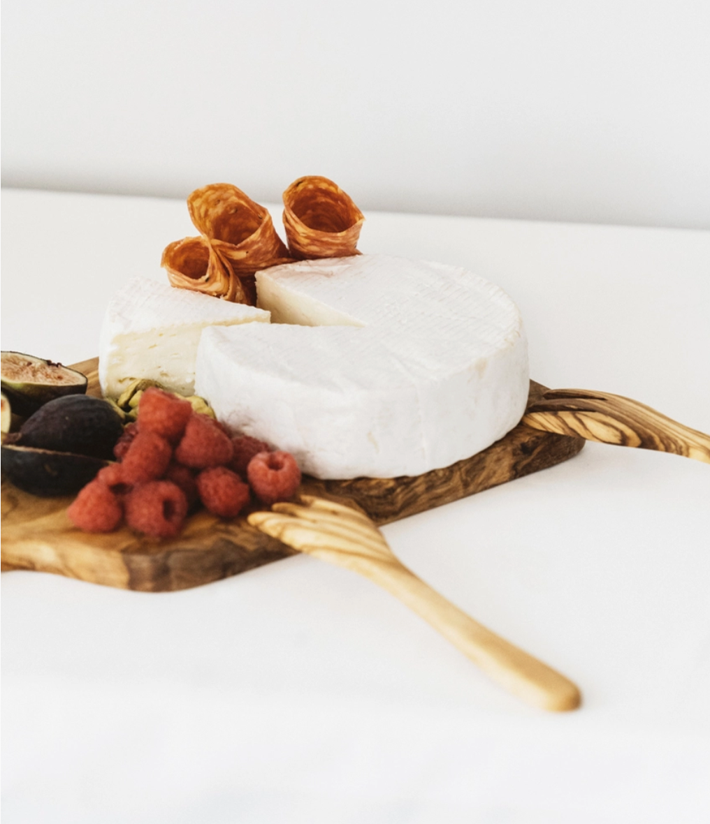 Natural Olive Wood Tapas Fork | 5"